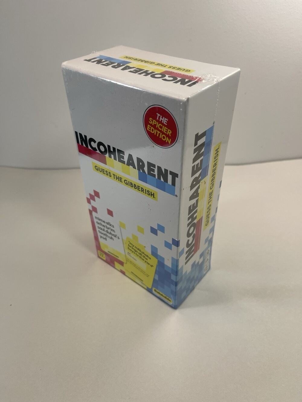 Incohearent The Spicier Edition Party Card Game Sealed Ages 17+ Relatable